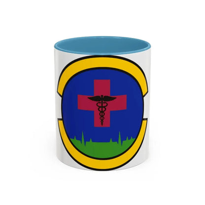27 Special Operations Healthcare Operations Squadron AFSOC (U.S. Air Force) Accent Coffee Mug 11oz Light Blue - Go Mug Yourself