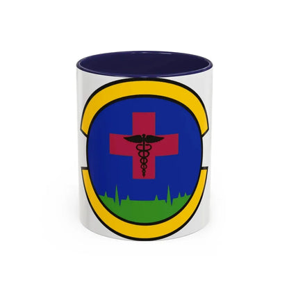 27 Special Operations Healthcare Operations Squadron AFSOC (U.S. Air Force) Accent Coffee Mug 11oz Navy - Go Mug Yourself