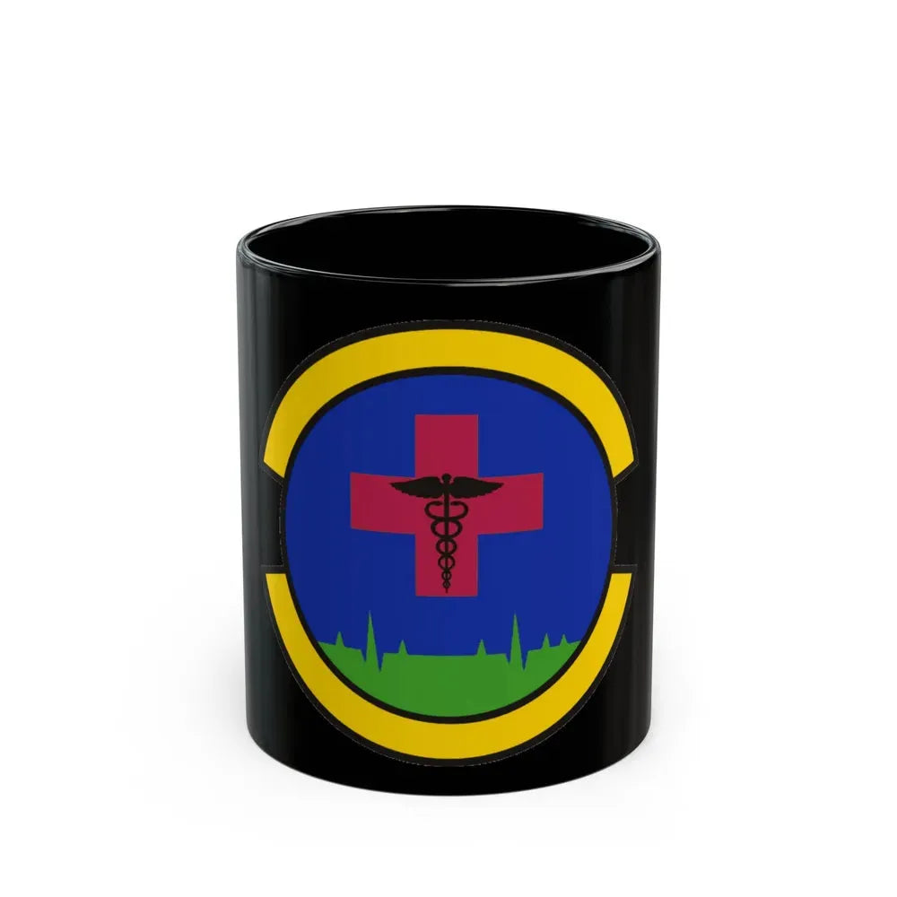 27 Special Operations Healthcare Operations Squadron AFSOC (U.S. Air Force) Black Coffee Mug 11oz - Go Mug Yourself