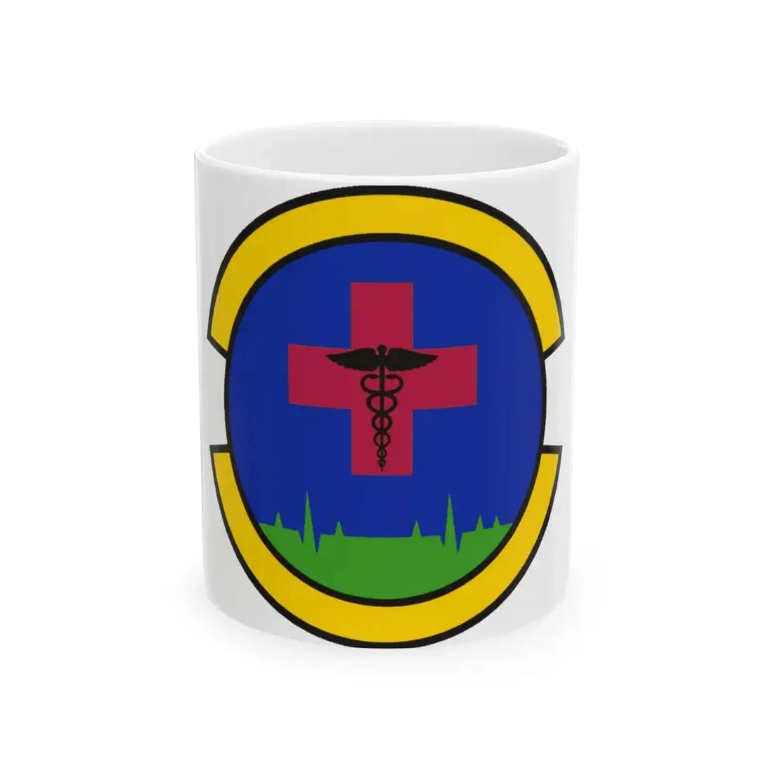 27 Special Operations Healthcare Operations Squadron AFSOC (U.S. Air Force) White Coffee Mug 11oz - Go Mug Yourself