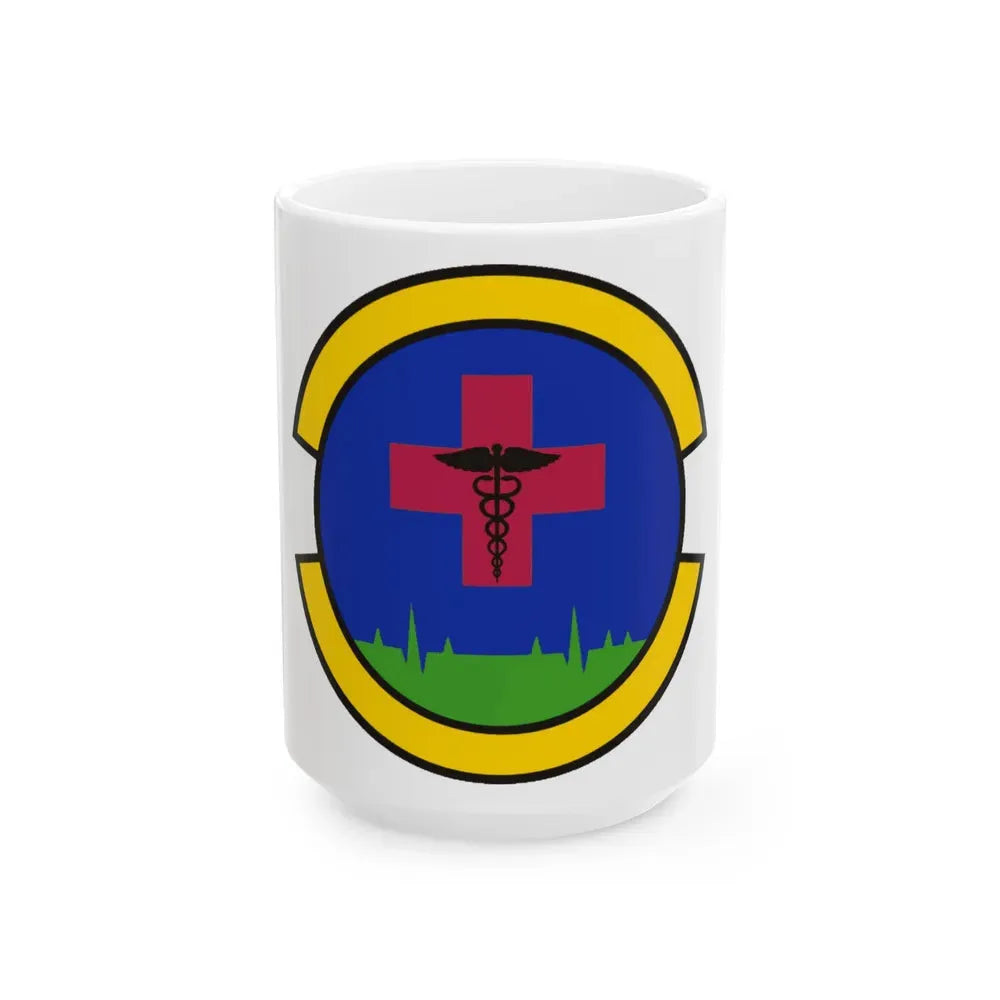 27 Special Operations Healthcare Operations Squadron AFSOC (U.S. Air Force) White Coffee Mug 15oz - Go Mug Yourself
