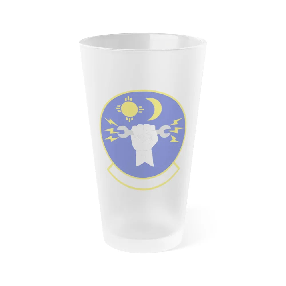 27 Special Operations Maintenance Squadron AFSOC (U.S. Air Force) Frosted Pint Glass 16oz-16oz-Frosted-Go Mug Yourself