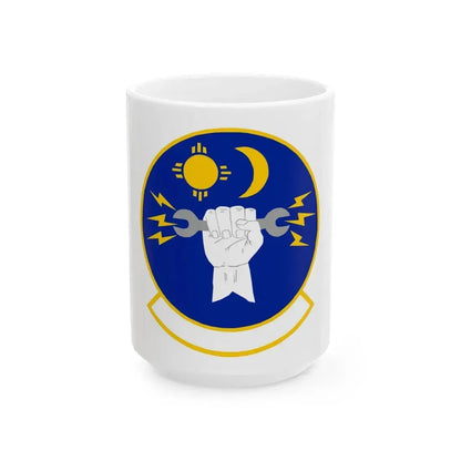 27 Special Operations Maintenance Squadron AFSOC (U.S. Air Force) White Coffee Mug 15oz - Go Mug Yourself