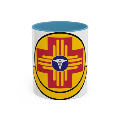 27 Special Operations Medical Readiness Squadron AFSOC (U.S. Air Force) Accent Coffee Mug 11oz Light Blue - Go Mug Yourself
