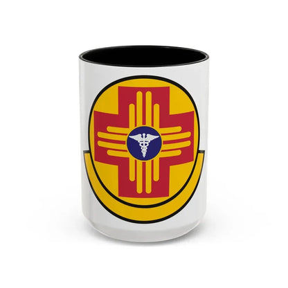 27 Special Operations Medical Readiness Squadron AFSOC (U.S. Air Force) Accent Coffee Mug 15oz Black - Go Mug Yourself