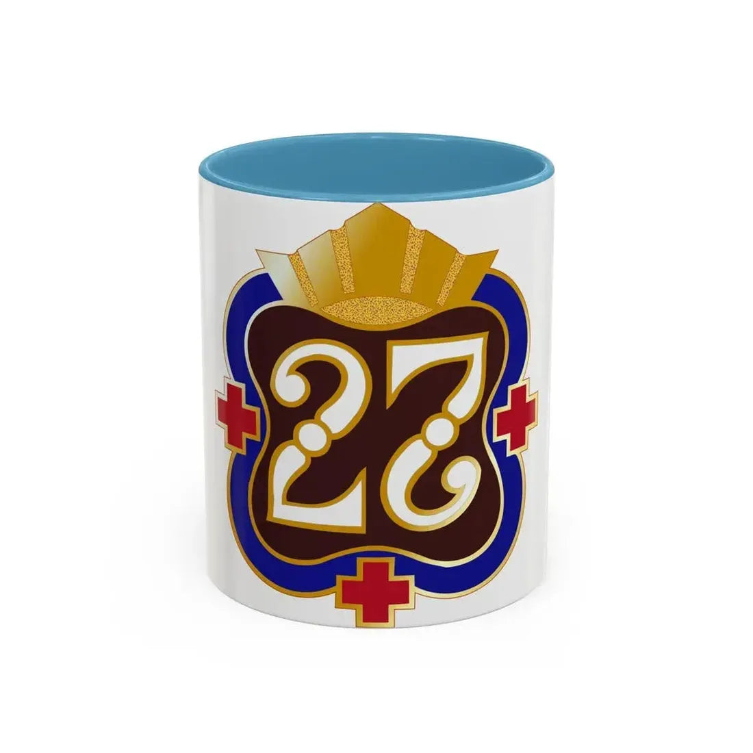27 Surgical Hospital (U.S. Army) Accent Coffee Mug 11oz Light Blue - Go Mug Yourself