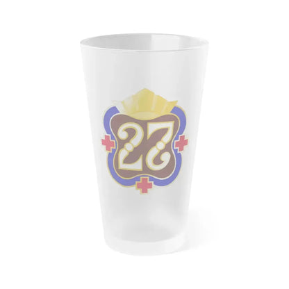 27 Surgical Hospital (U.S. Army) Frosted Pint Glass 16oz Default Title - Go Mug Yourself