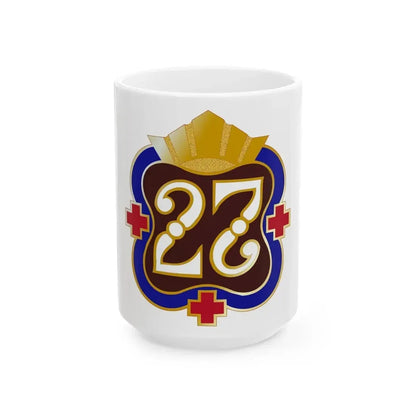 27 Surgical Hospital (U.S. Army) White Coffee Mug 15oz - Go Mug Yourself