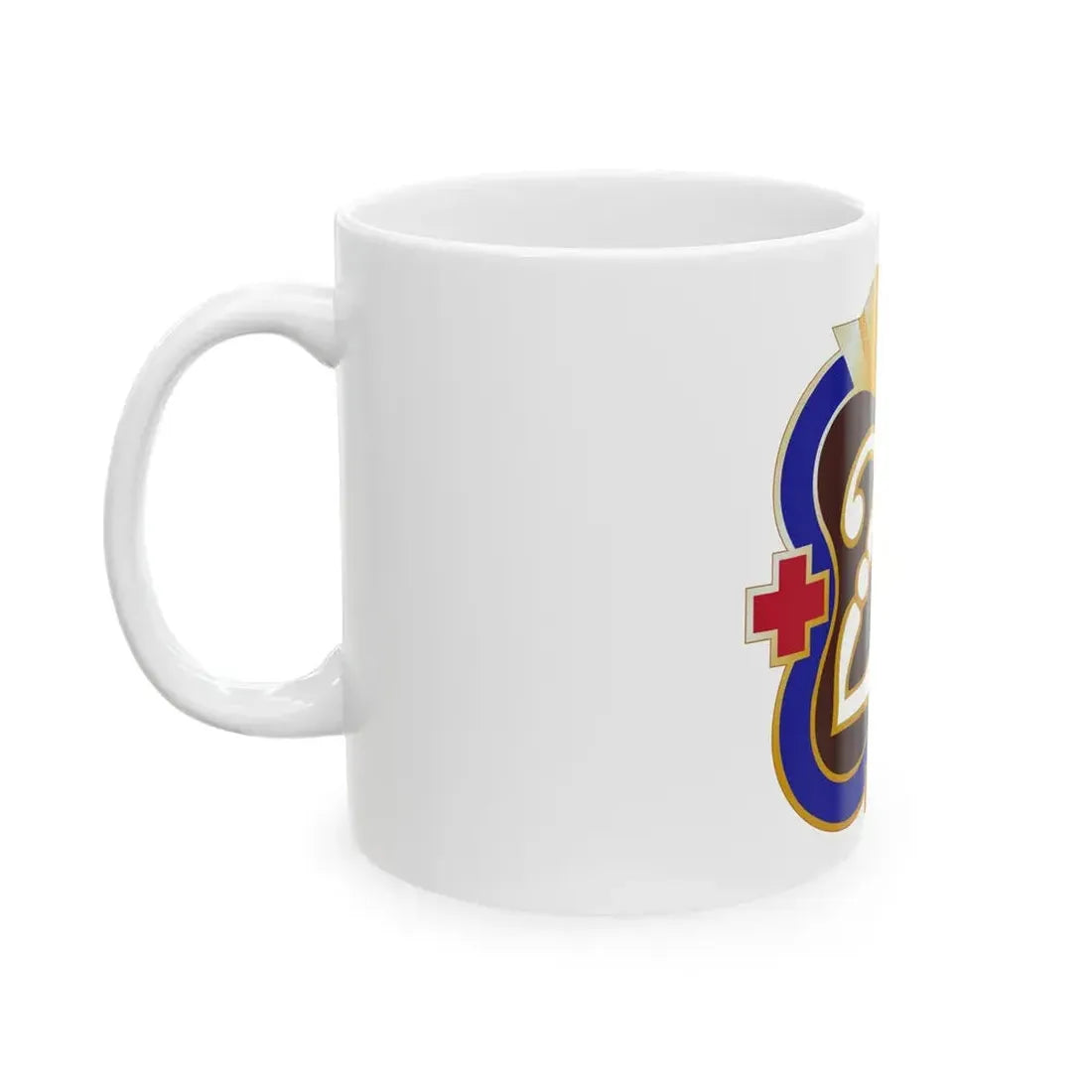 27 Surgical Hospital (U.S. Army) White Coffee Mug - Go Mug Yourself