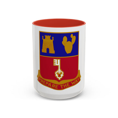 116 Engineer Battalion (U.S. Army) Accent Coffee Mug