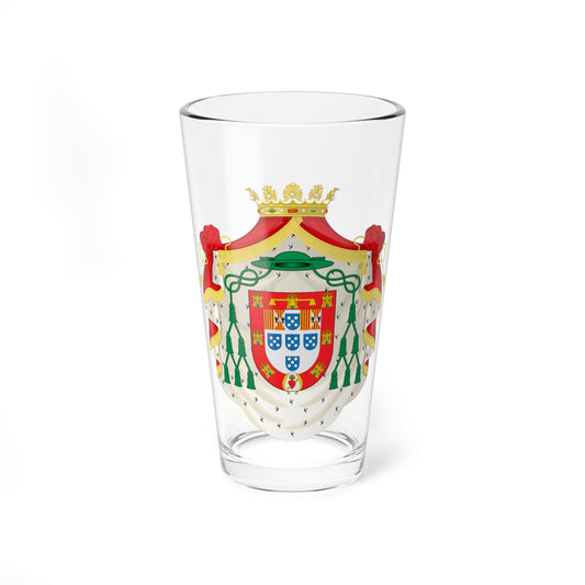 Escudo de Diego Melo de Portugal (Spain) (Coat of Arms) Pint Glass 16oz