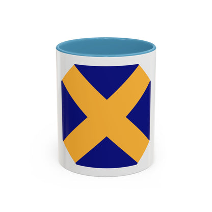 14 Infantry Division (U.S. Army) Accent Coffee Mug