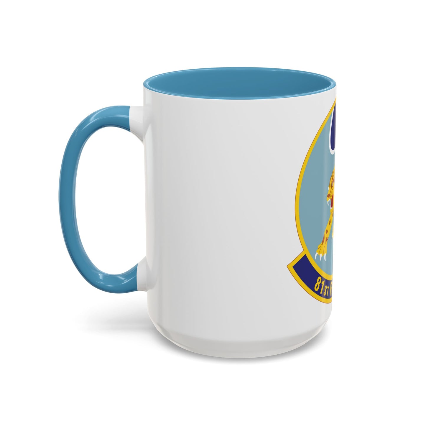 81st Fighter Squadron (U.S. Air Force) Accent Coffee Mug