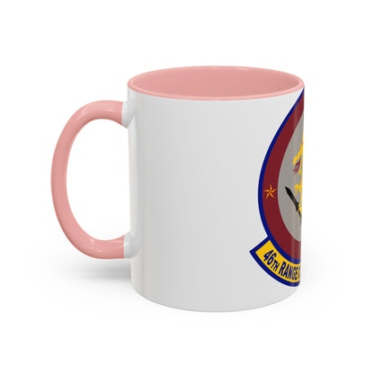 46 Range Control Squadron AFMC (U.S. Air Force) Accent Coffee Mug