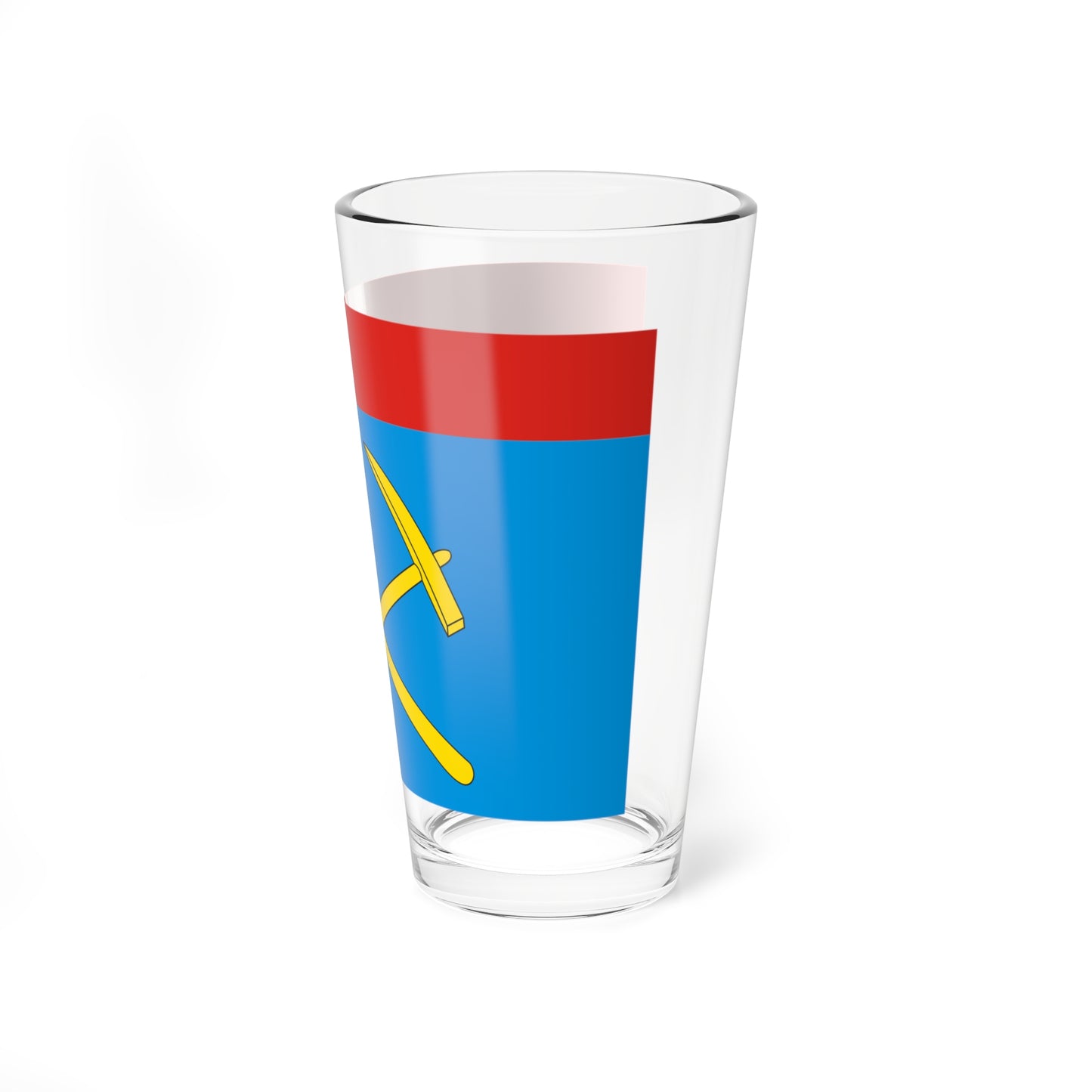 Flag of Podolsk Moscow oblast (Russia) Pint Glass 16oz