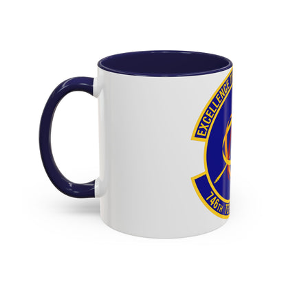 746th Test Squadron (U.S. Air Force) Accent Coffee Mug