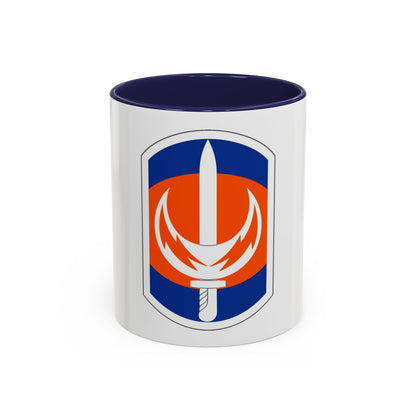 228 Signal Brigade (U.S. Army) Accent Coffee Mug
