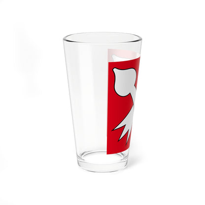 CHE Bottmingen Flag (Switzerland) Pint Glass 16oz