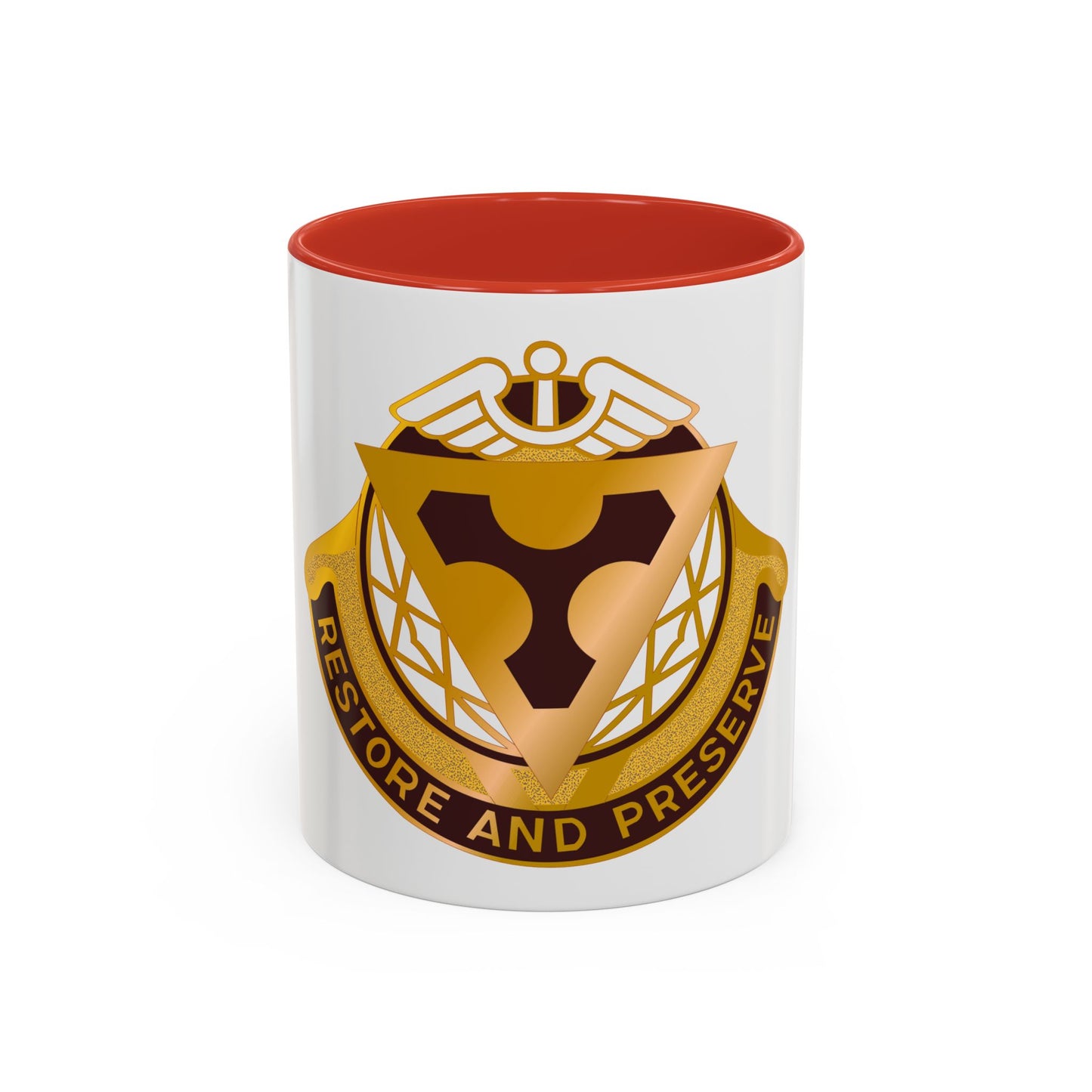US Area Dental Laboratory Fort Sam Houston (U.S. Army) Accent Coffee Mug