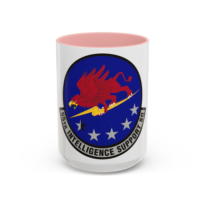 55th Intelligence Support Squadron (U.S. Air Force) Accent Coffee Mug