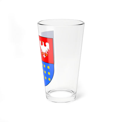 Wojewodztwo swietokrzyskie herb (Poland) (Coat of Arms) Pint Glass 16oz