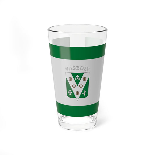 Flag of Vaszoly (Hungary) Pint Glass 16oz