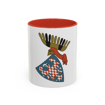 Coat of arms of the Margraviate of Moravia (Wenceslaus II) - Accent Coffee Mug