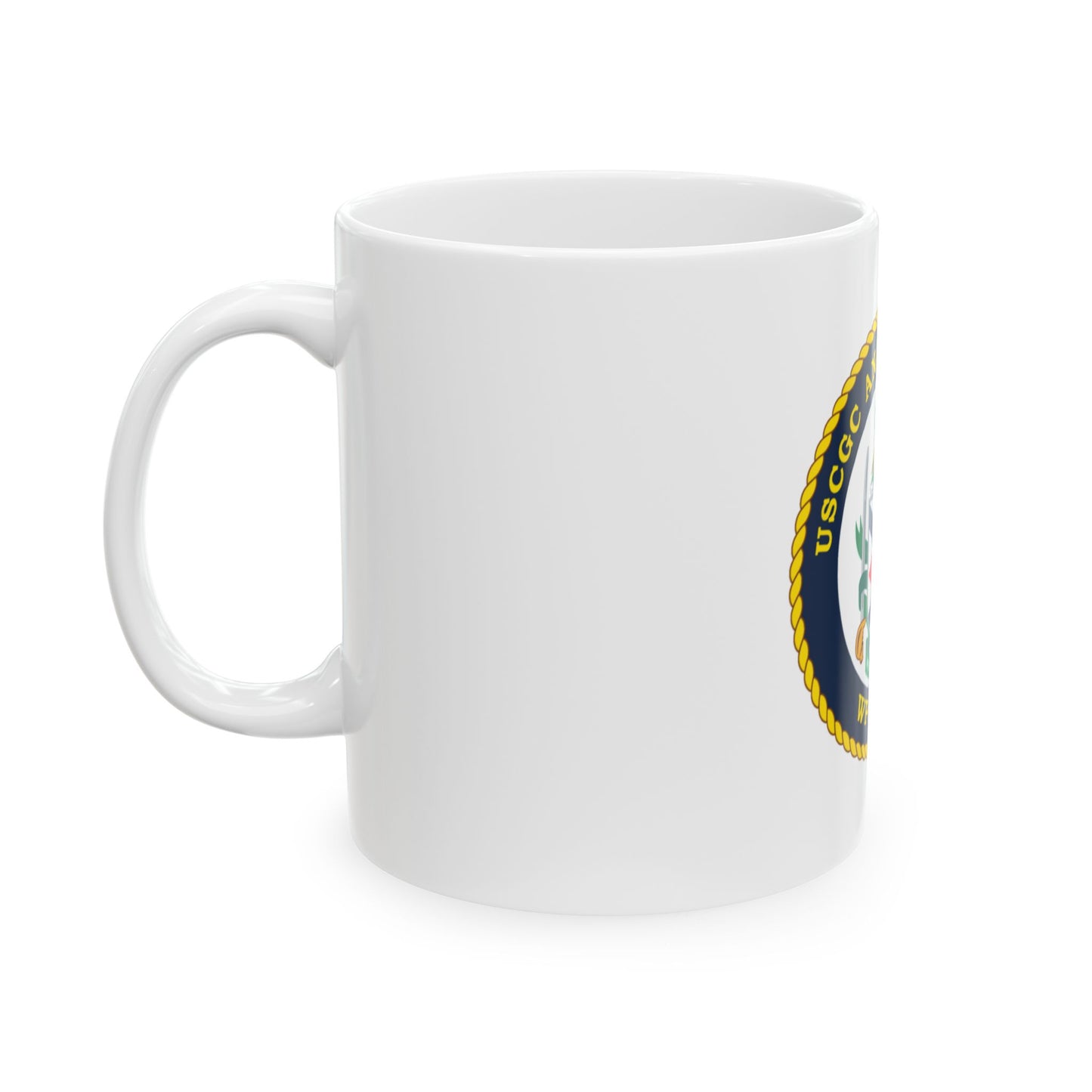 USCGC ANGELA McSHAN WPC 1135 (U.S. Coast Guard) White Coffee Mug