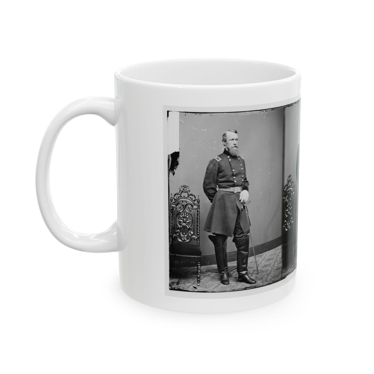 Brig. Gen. David B. Birney (U.S. Civil War) White Coffee Mug