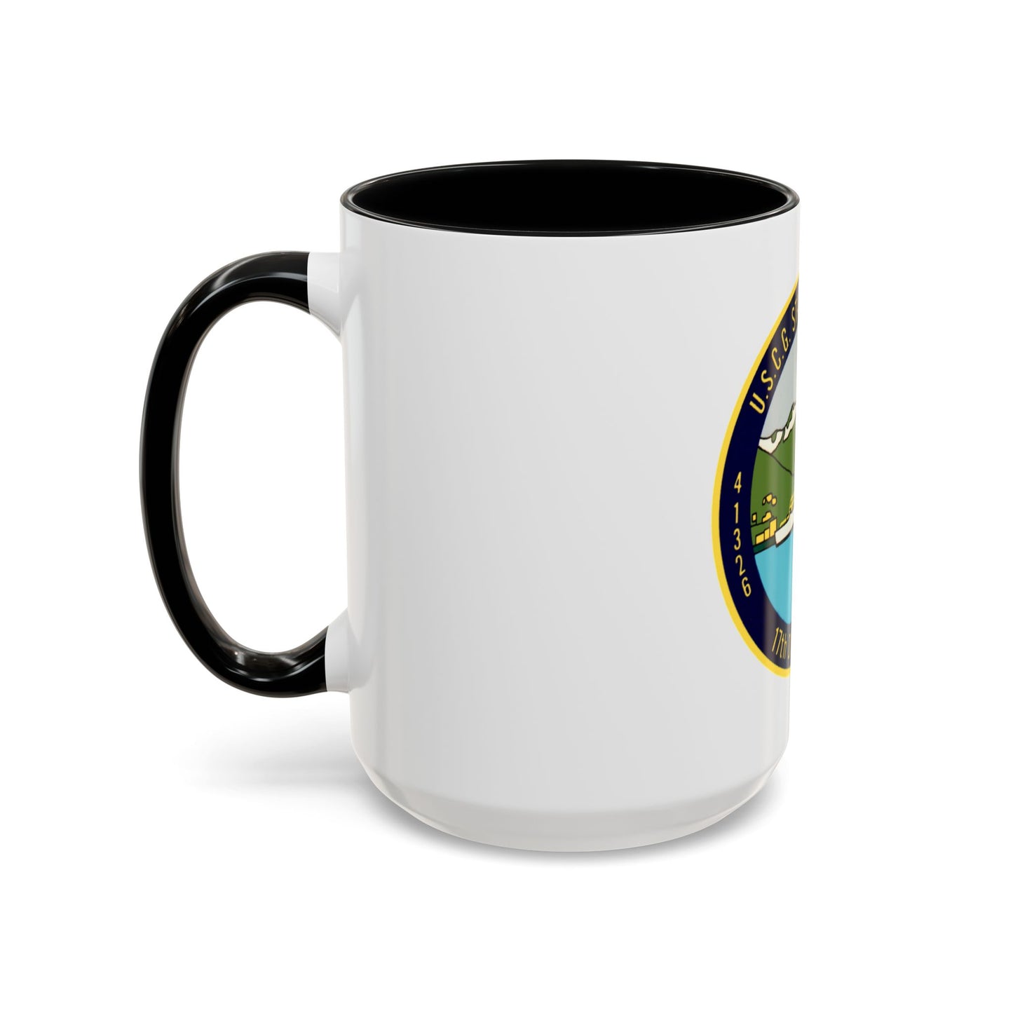 USCG Station Ketchikan 17th Dist (U.S. Coast Guard) Accent Coffee Mug
