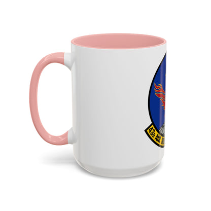 43 Air Mobility Squadron AMC (U.S. Air Force) Accent Coffee Mug