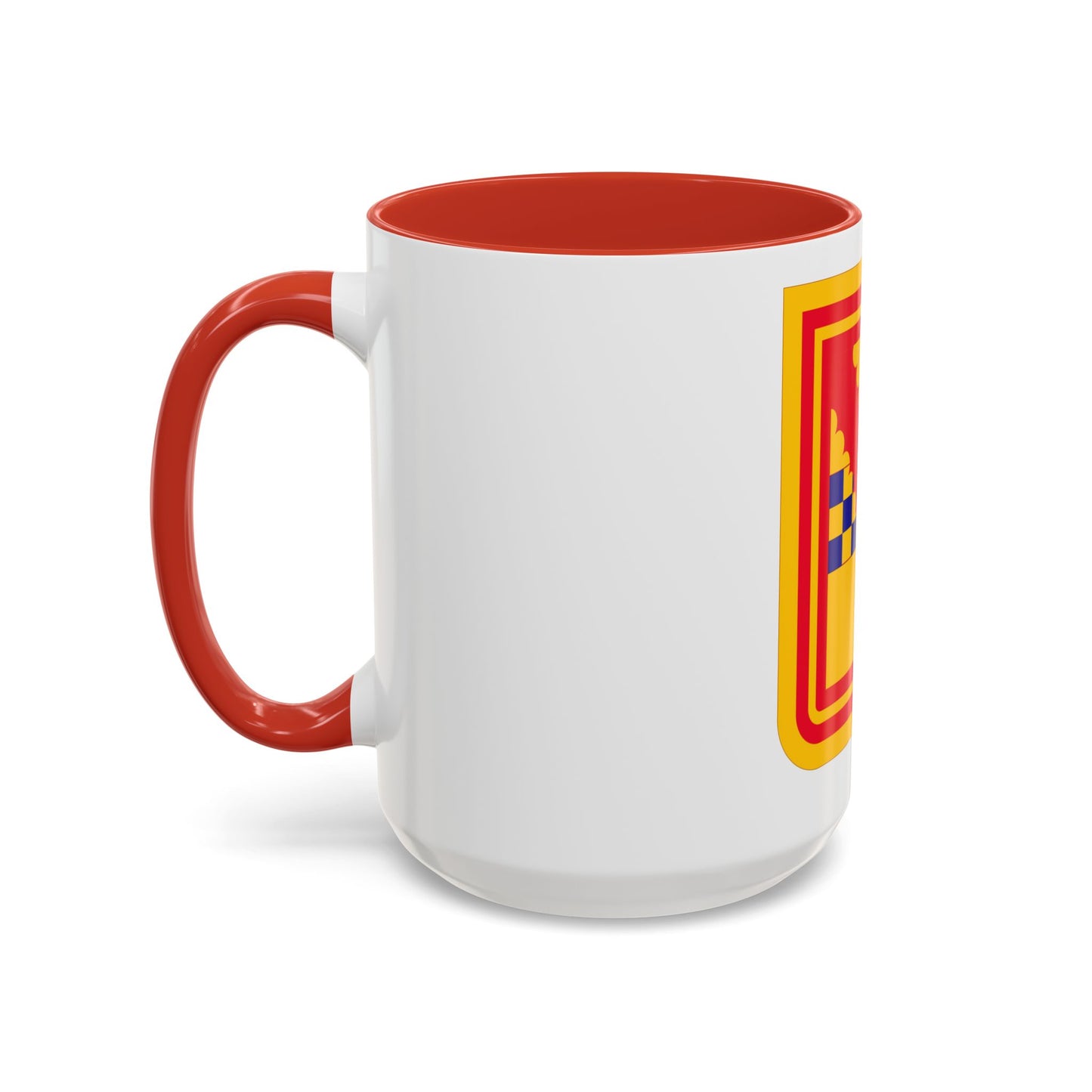 441st Antiaircraft Artillery Missile Battalion v2 (U.S. Army) Accent Coffee Mug