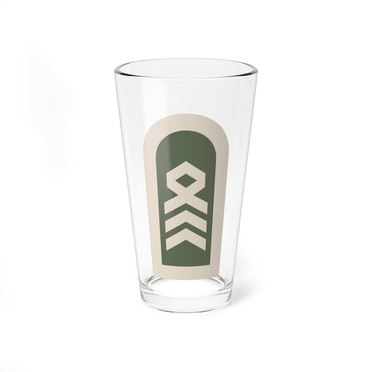 Dienstgrad Bundeswehr Heer 171 Oberstabsfeldwebel (Germany) (Military Rank) Pint Glass 16oz
