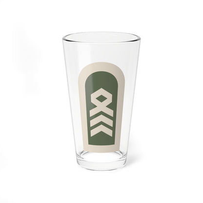 Dienstgrad Bundeswehr Heer 171 Oberstabsfeldwebel (Germany) (Military Rank) Pint Glass 16oz