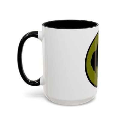 US 92nd Infantry Division (U.S. Army) Accent Coffee Mug