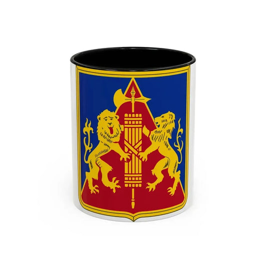 270th Artillery Regiment (U.S. Army) Accent Coffee Mug 11oz Black - Go Mug Yourself