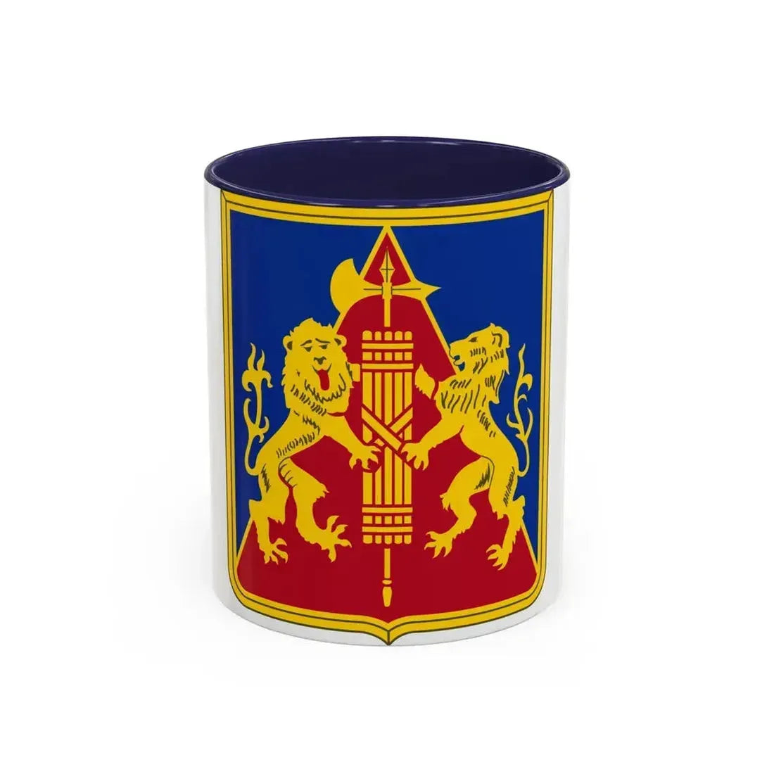 270th Artillery Regiment (U.S. Army) Accent Coffee Mug 11oz Navy - Go Mug Yourself