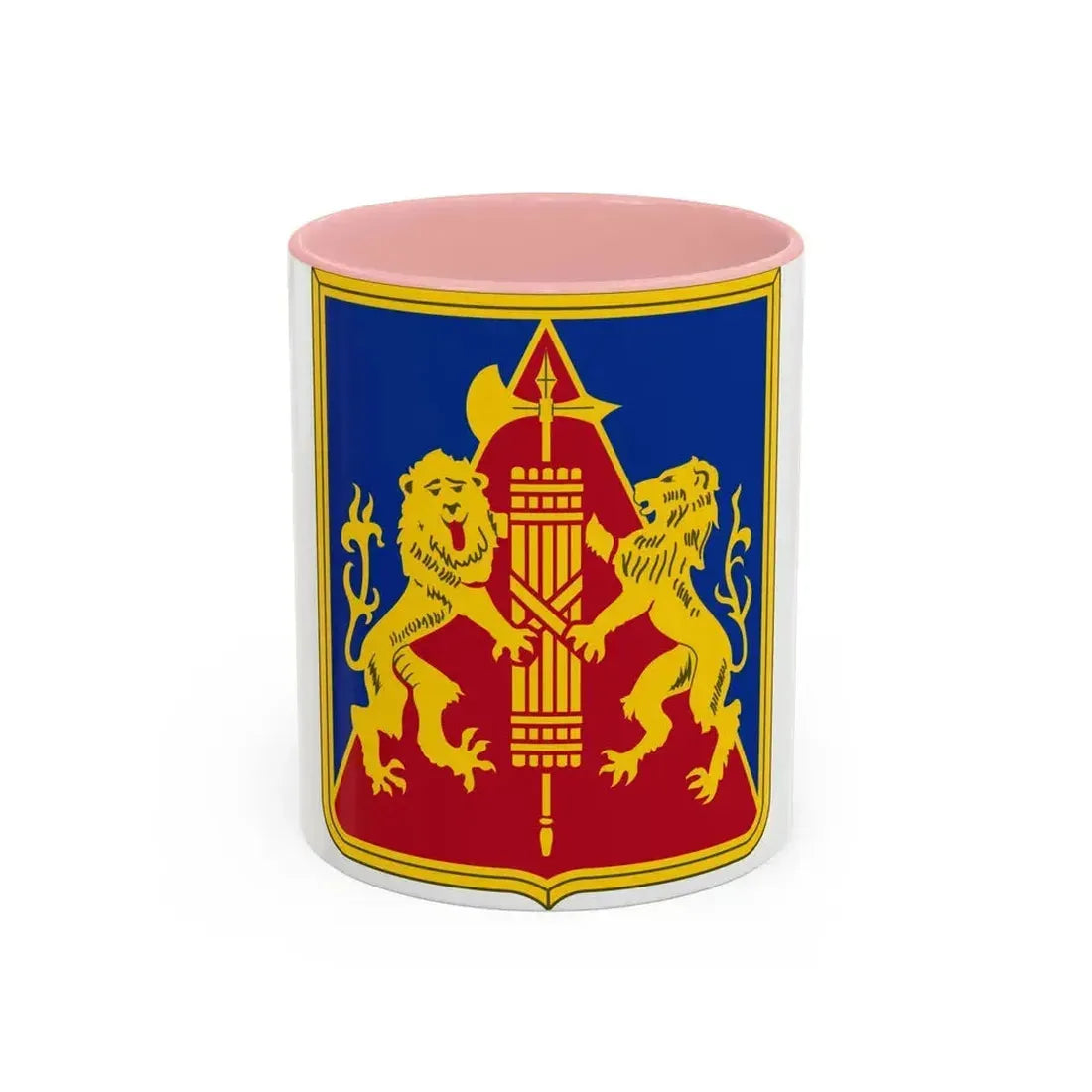 270th Artillery Regiment (U.S. Army) Accent Coffee Mug 11oz Pink - Go Mug Yourself