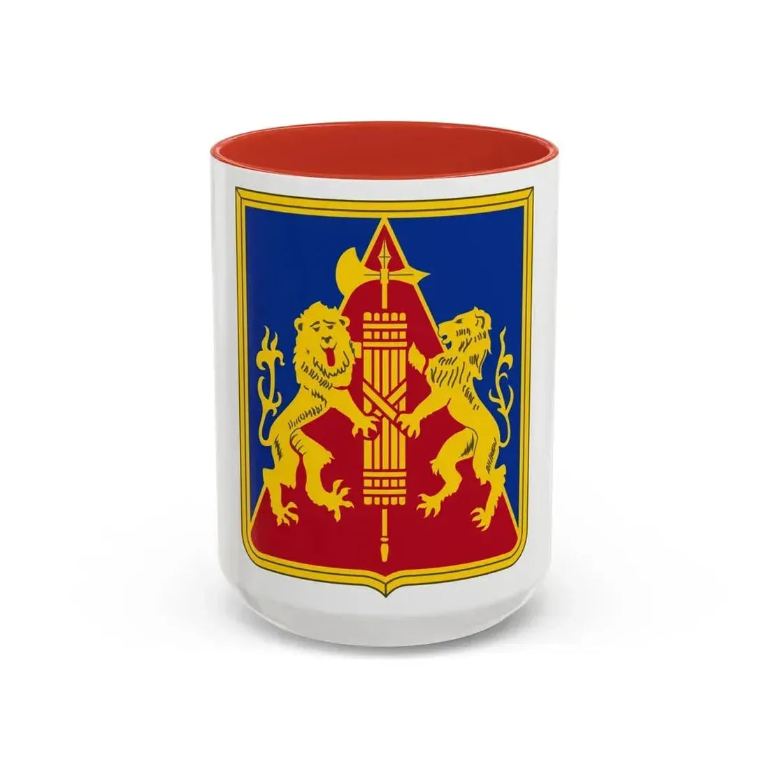 270th Artillery Regiment (U.S. Army) Accent Coffee Mug 15oz Red - Go Mug Yourself