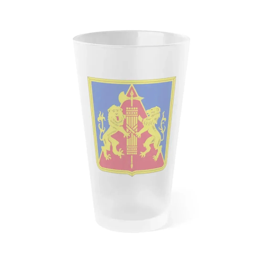 270th Artillery Regiment (U.S. Army) Frosted Pint Glass 16oz Default Title - Go Mug Yourself