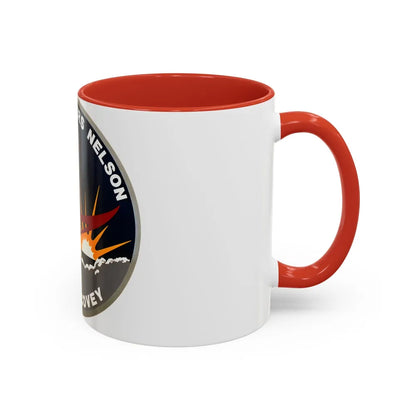 STS 26 (NASA) Accent Coffee Mug-Go Mug Yourself