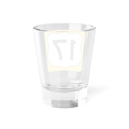US 17 FL reversed (Florida) (Road Sign) Shot Glass 1.5oz