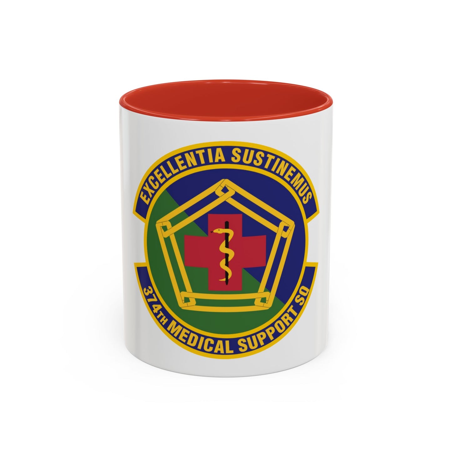 374th Medical Support Squadron (U.S. Air Force) Accent Coffee Mug