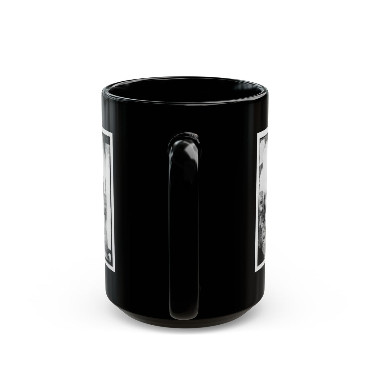 Rappahannock River, Va. Fugitive African Americans Fording The Rappahannock (U.S. Civil War) Black Coffee Mug