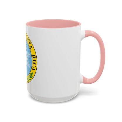 Coat of arms of Costa Rica (1840-1842) - Accent Coffee Mug