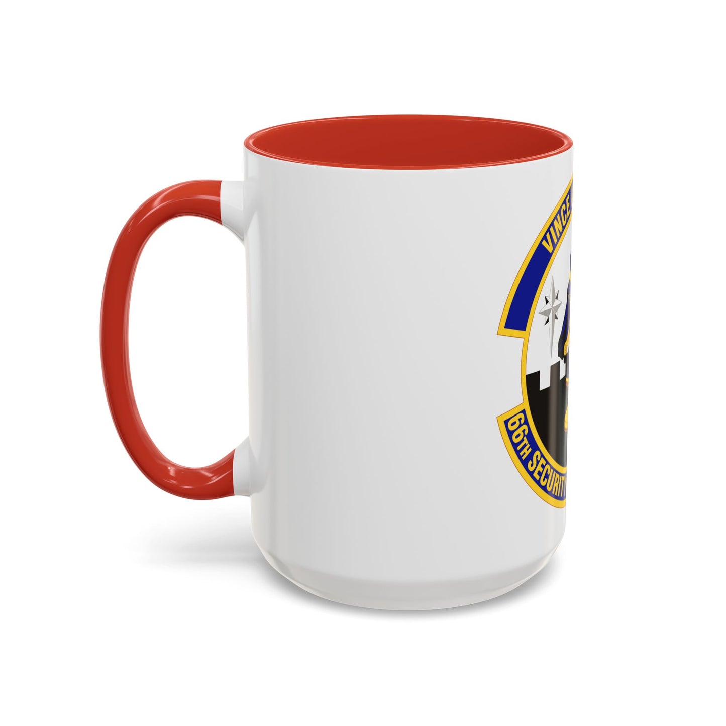 66th Security Forces Squadron (U.S. Air Force) Accent Coffee Mug