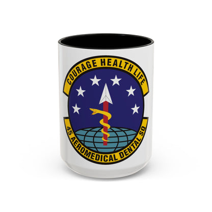 45th Aeromedical Dental Squadron (U.S. Air Force) Accent Coffee Mug