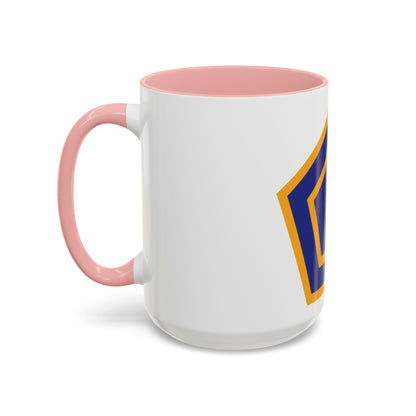 US 55th Infantry Division (U.S. Army) Accent Coffee Mug