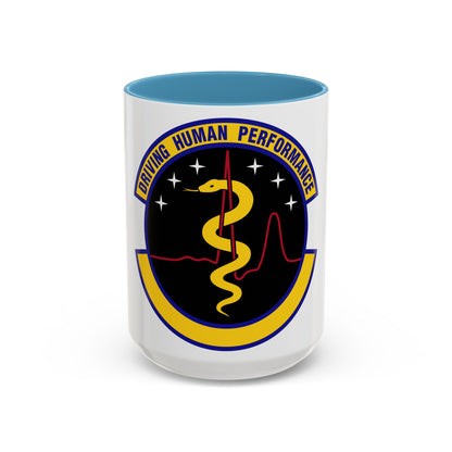 21 Operational Medical Readiness Squadron USSF (U.S. Air Force) Accent Coffee Mug