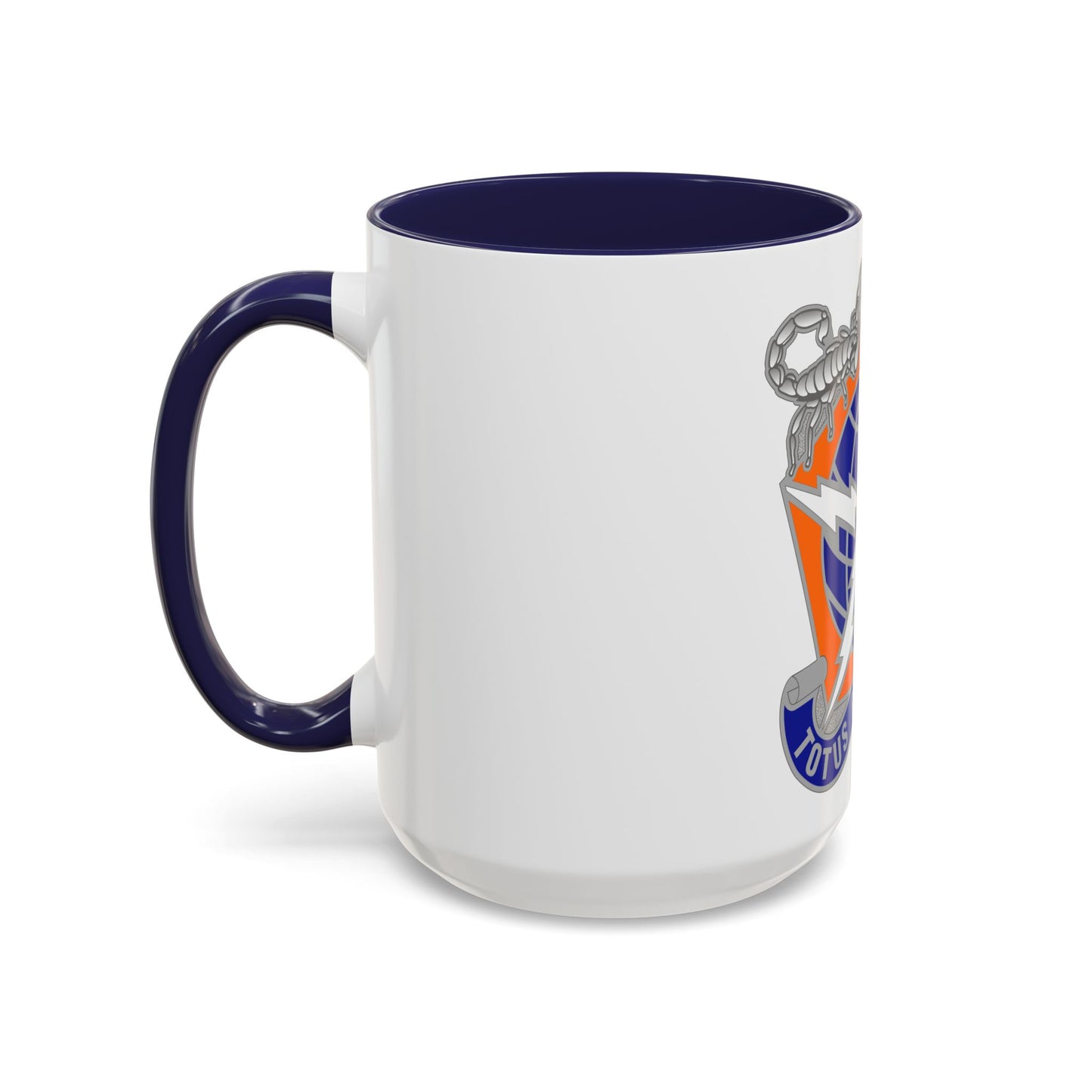 505 Signal Brigade 3 (U.S. Army) Accent Coffee Mug